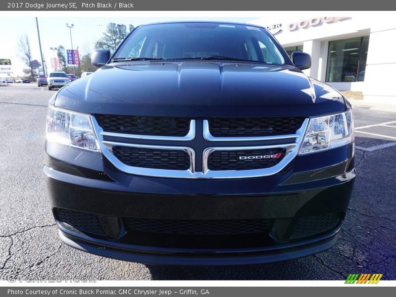 Pitch Black / Black 2017 Dodge Journey SE