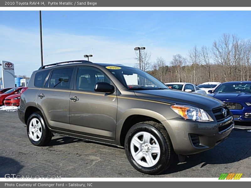 Pyrite Metallic / Sand Beige 2010 Toyota RAV4 I4