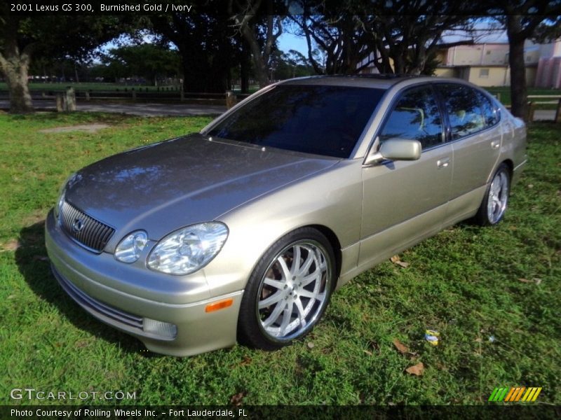 Burnished Gold / Ivory 2001 Lexus GS 300