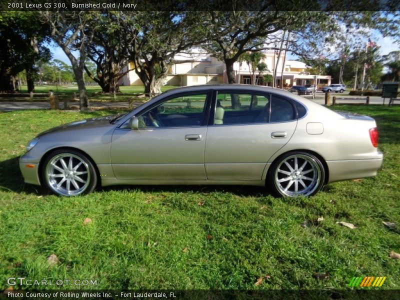 Burnished Gold / Ivory 2001 Lexus GS 300