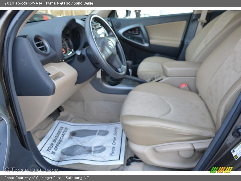 Pyrite Metallic / Sand Beige 2010 Toyota RAV4 I4