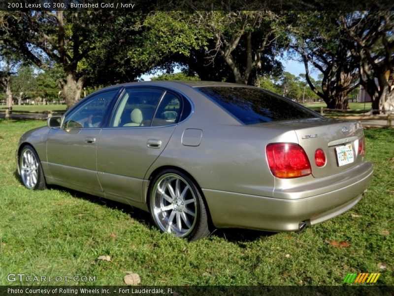 Burnished Gold / Ivory 2001 Lexus GS 300