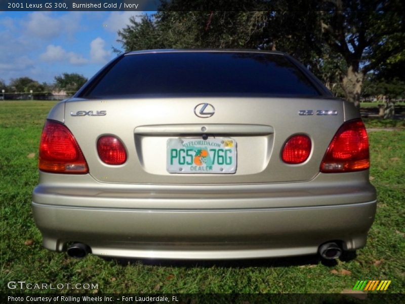 Burnished Gold / Ivory 2001 Lexus GS 300