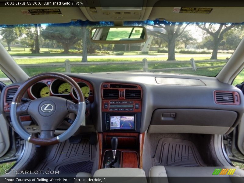 Burnished Gold / Ivory 2001 Lexus GS 300