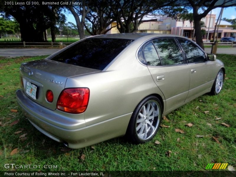 Burnished Gold / Ivory 2001 Lexus GS 300