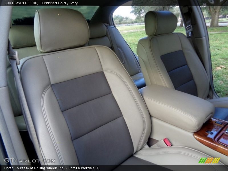 Burnished Gold / Ivory 2001 Lexus GS 300