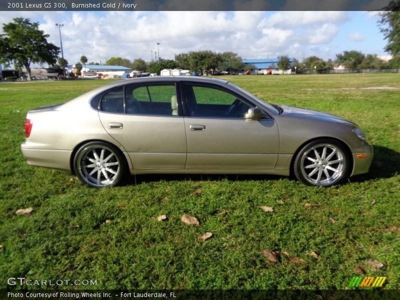 Burnished Gold / Ivory 2001 Lexus GS 300