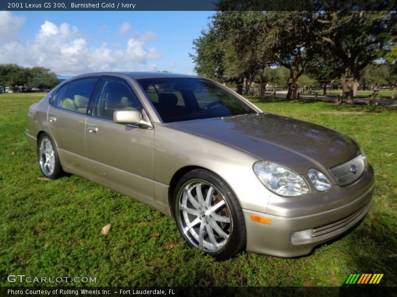 Burnished Gold / Ivory 2001 Lexus GS 300