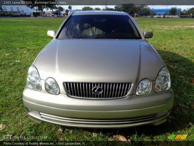 Burnished Gold / Ivory 2001 Lexus GS 300
