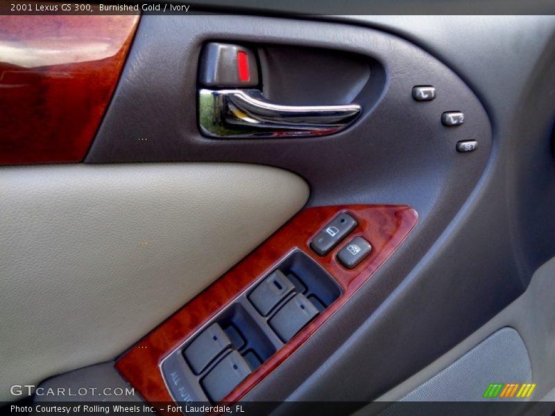 Burnished Gold / Ivory 2001 Lexus GS 300