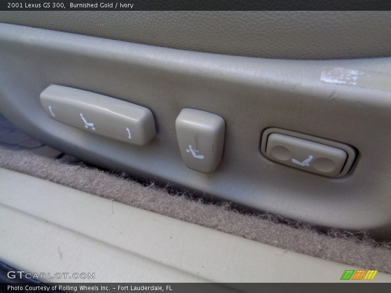 Burnished Gold / Ivory 2001 Lexus GS 300