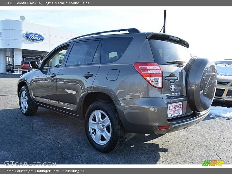 Pyrite Metallic / Sand Beige 2010 Toyota RAV4 I4