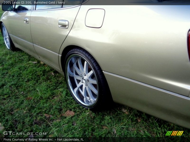 Burnished Gold / Ivory 2001 Lexus GS 300