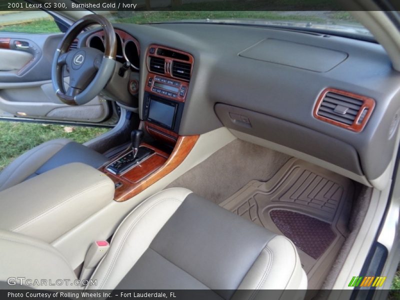 Burnished Gold / Ivory 2001 Lexus GS 300