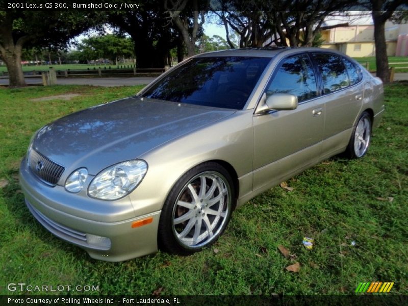 Burnished Gold / Ivory 2001 Lexus GS 300