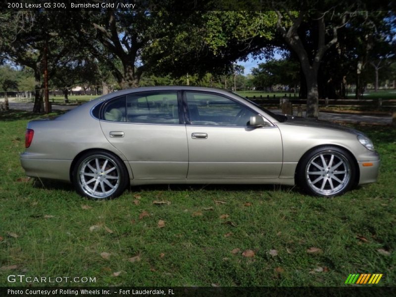 Burnished Gold / Ivory 2001 Lexus GS 300