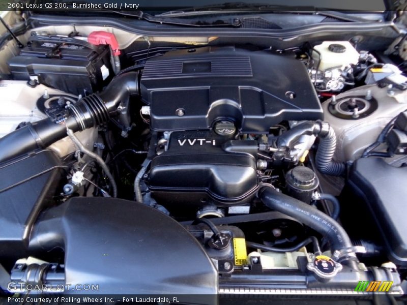 Burnished Gold / Ivory 2001 Lexus GS 300