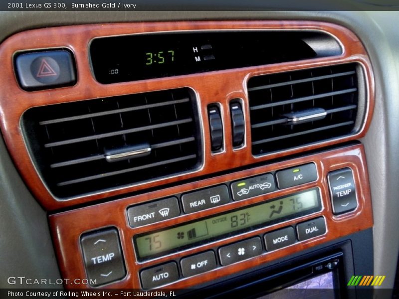 Burnished Gold / Ivory 2001 Lexus GS 300