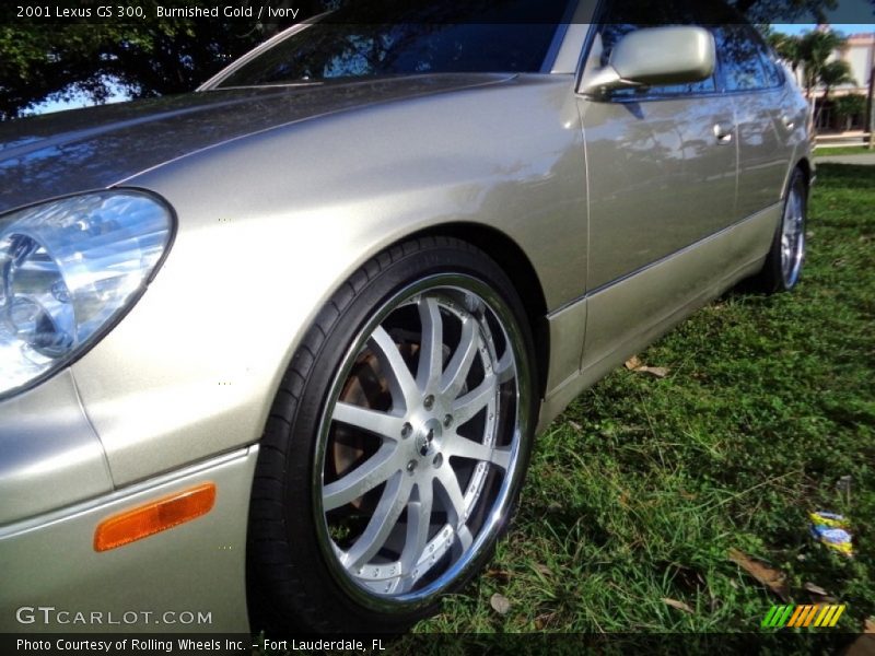 Burnished Gold / Ivory 2001 Lexus GS 300