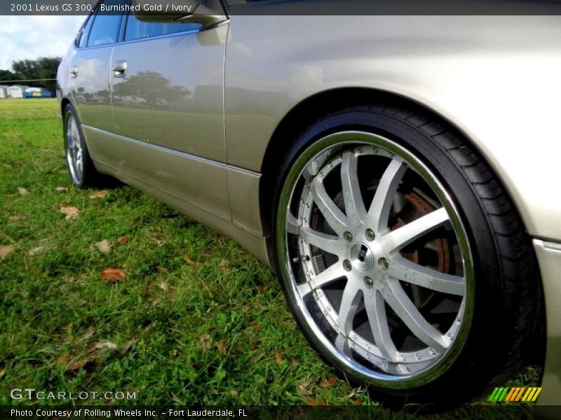 Burnished Gold / Ivory 2001 Lexus GS 300
