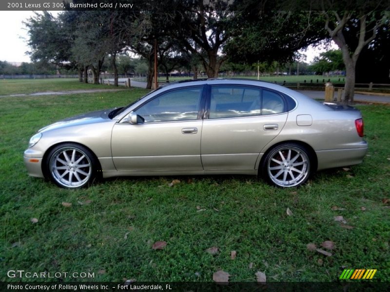 Burnished Gold / Ivory 2001 Lexus GS 300
