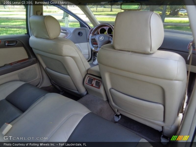 Burnished Gold / Ivory 2001 Lexus GS 300