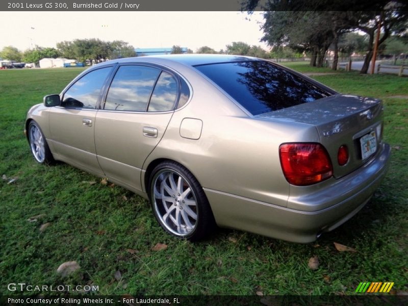 Burnished Gold / Ivory 2001 Lexus GS 300