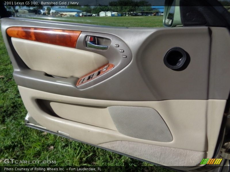 Burnished Gold / Ivory 2001 Lexus GS 300