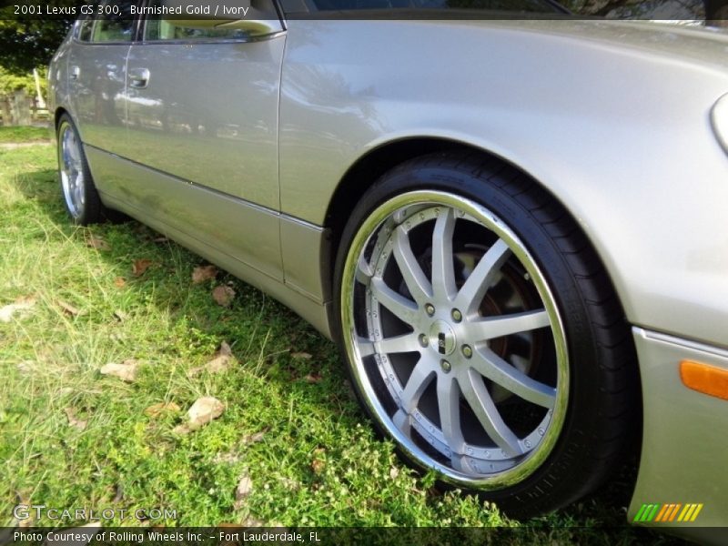 Burnished Gold / Ivory 2001 Lexus GS 300