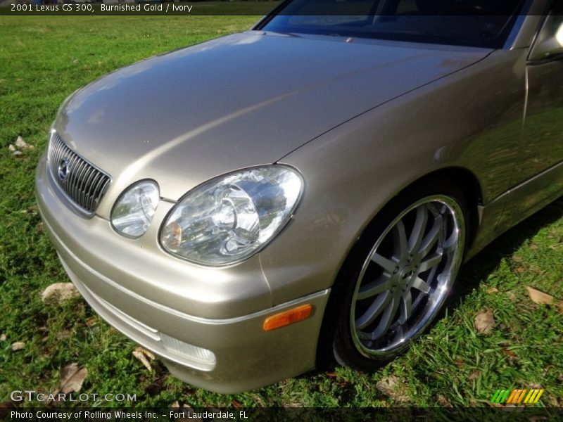 Burnished Gold / Ivory 2001 Lexus GS 300