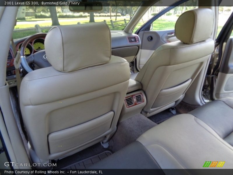 Burnished Gold / Ivory 2001 Lexus GS 300