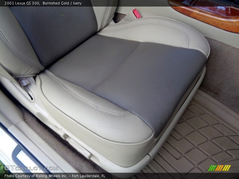 Burnished Gold / Ivory 2001 Lexus GS 300