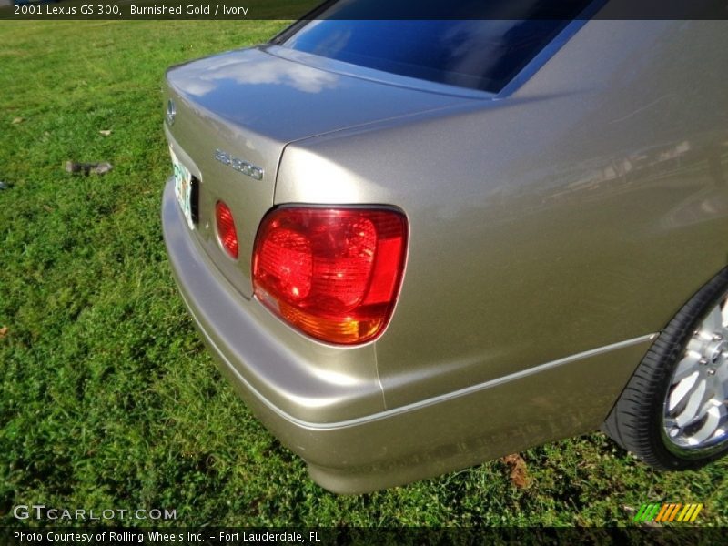 Burnished Gold / Ivory 2001 Lexus GS 300