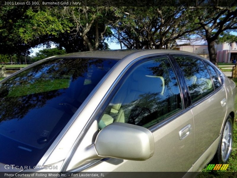 Burnished Gold / Ivory 2001 Lexus GS 300