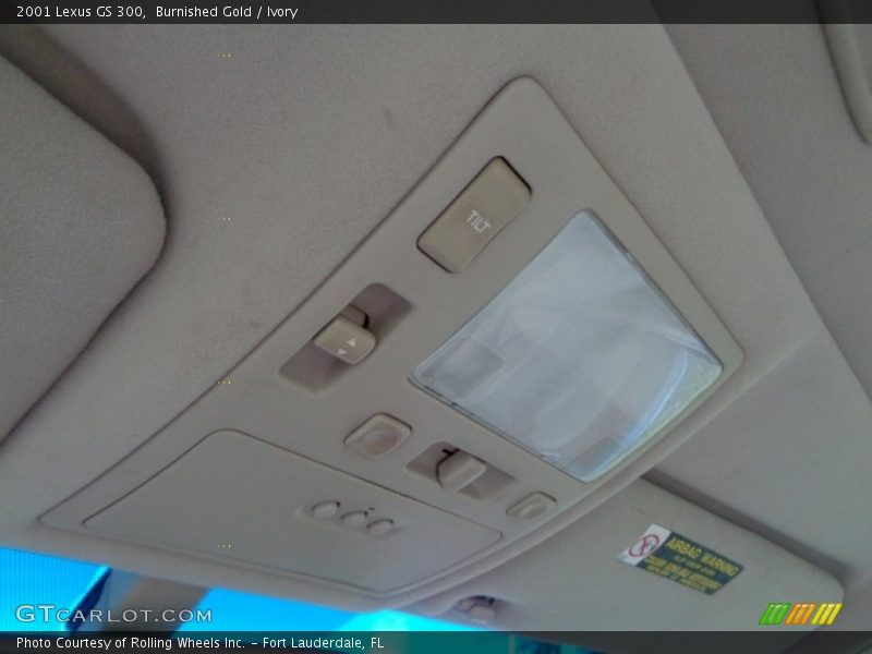 Burnished Gold / Ivory 2001 Lexus GS 300