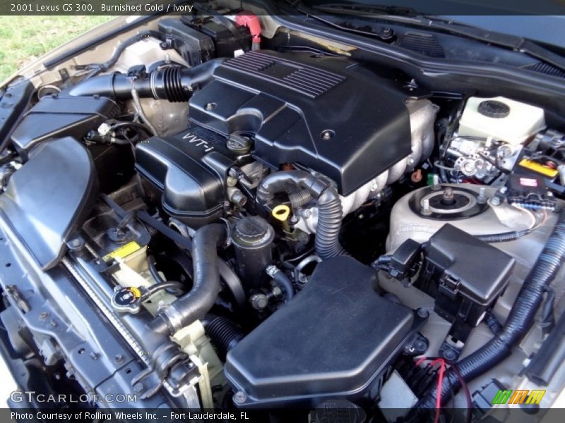 Burnished Gold / Ivory 2001 Lexus GS 300