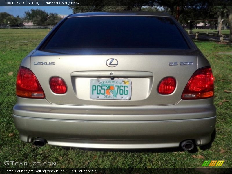 Burnished Gold / Ivory 2001 Lexus GS 300