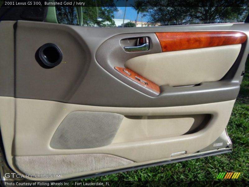 Burnished Gold / Ivory 2001 Lexus GS 300