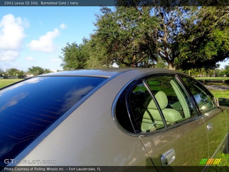 Burnished Gold / Ivory 2001 Lexus GS 300