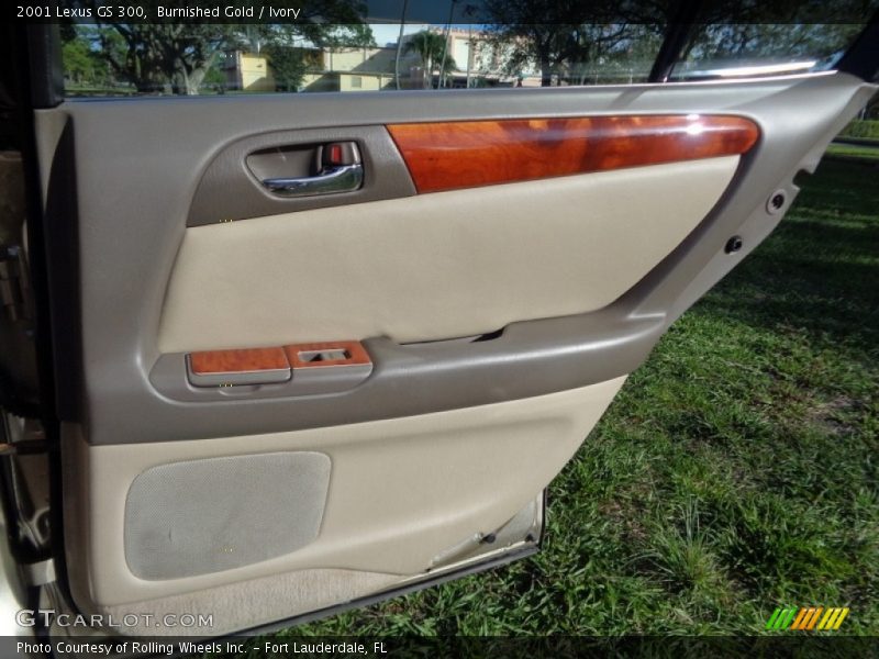 Burnished Gold / Ivory 2001 Lexus GS 300
