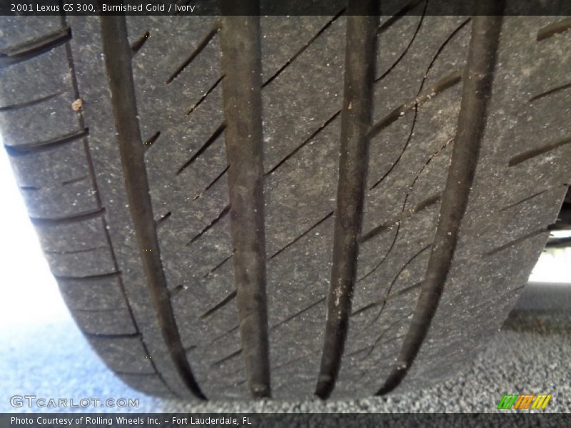Burnished Gold / Ivory 2001 Lexus GS 300