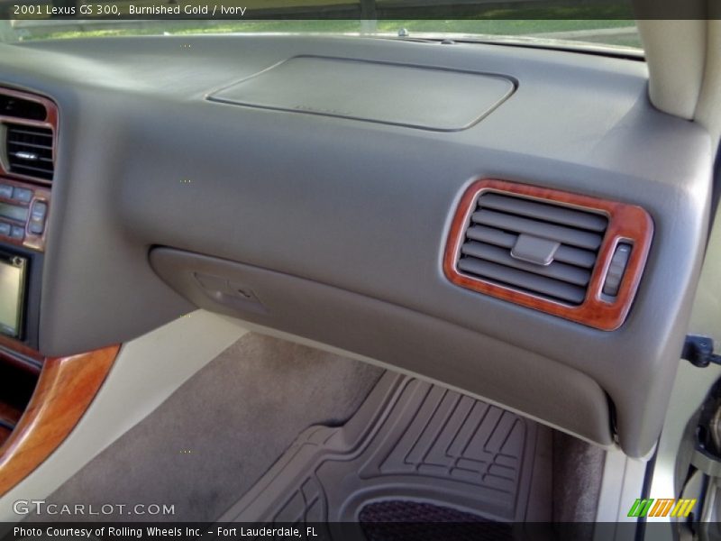 Burnished Gold / Ivory 2001 Lexus GS 300