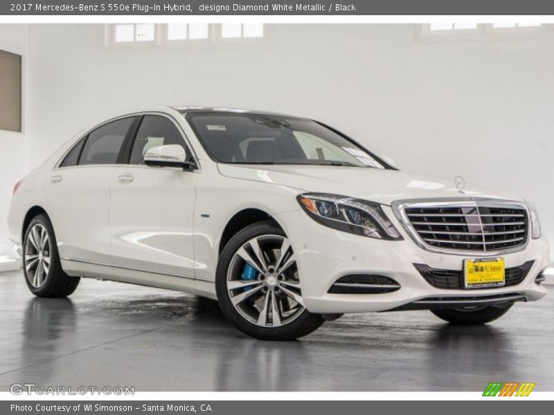 Front 3/4 View of 2017 S 550e Plug-In Hybrid