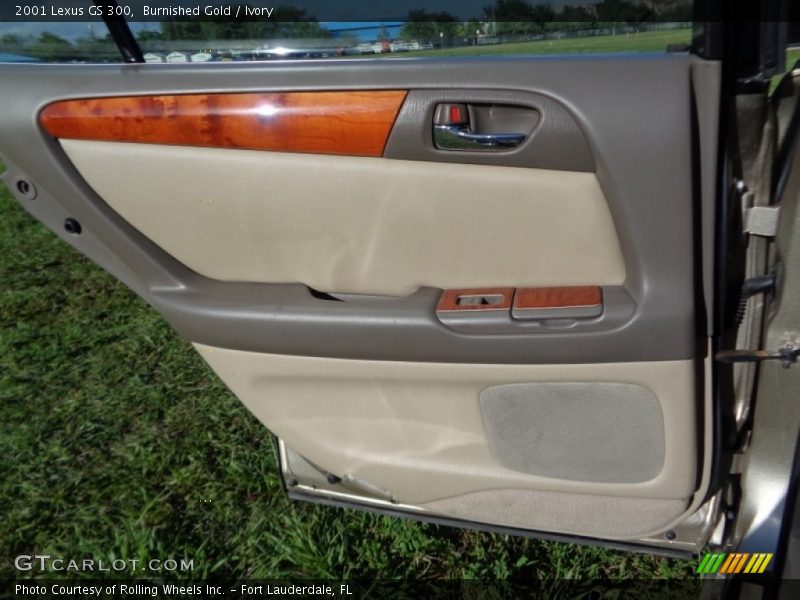 Burnished Gold / Ivory 2001 Lexus GS 300