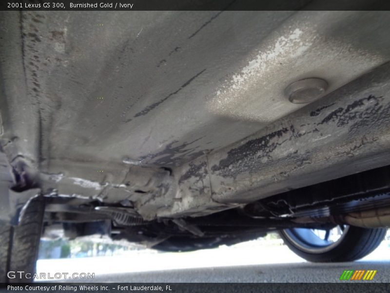 Burnished Gold / Ivory 2001 Lexus GS 300