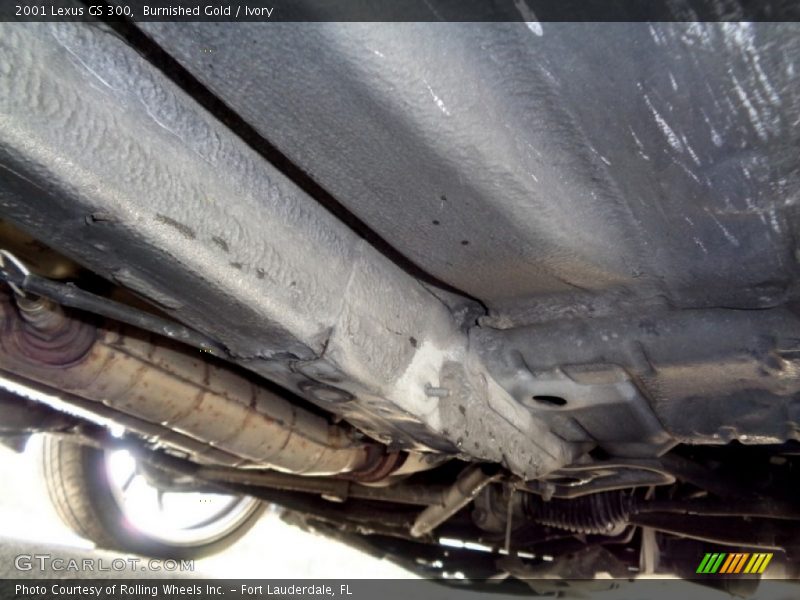 Burnished Gold / Ivory 2001 Lexus GS 300