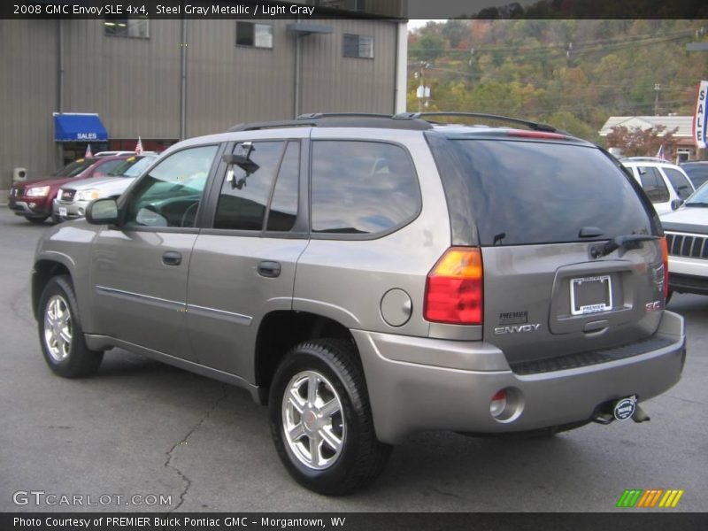 Steel Gray Metallic / Light Gray 2008 GMC Envoy SLE 4x4