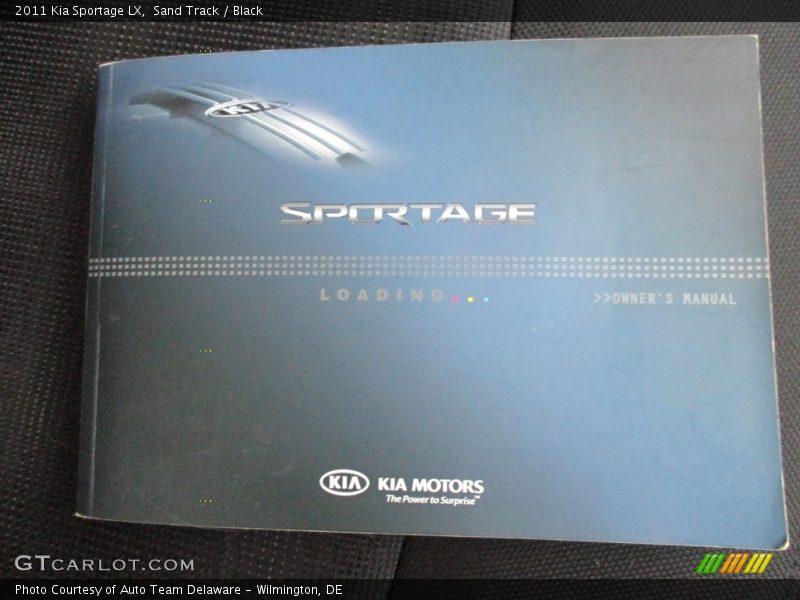 Sand Track / Black 2011 Kia Sportage LX