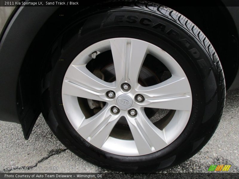 Sand Track / Black 2011 Kia Sportage LX