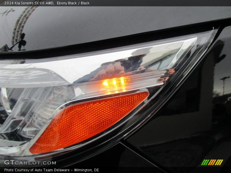 Ebony Black / Black 2014 Kia Sorento SX V6 AWD
